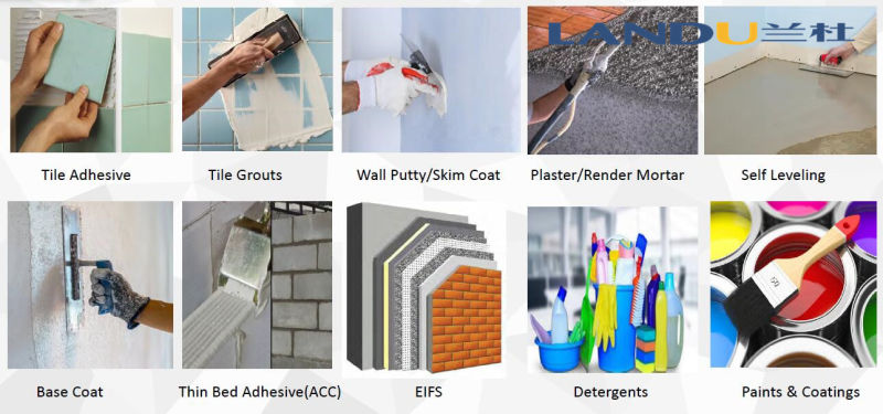 Fast Thickening Effect Hydroxypropyl Methyl Cellulose (HPMC) for Cement Plaster