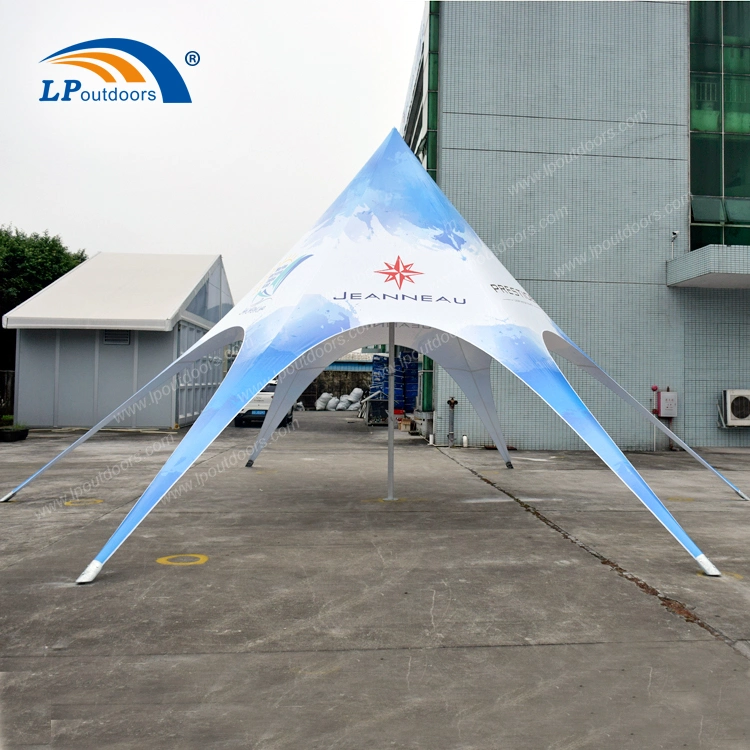 Luxury Single Top Advertising Star Shade Tent for Outdoor Commercial Party Events