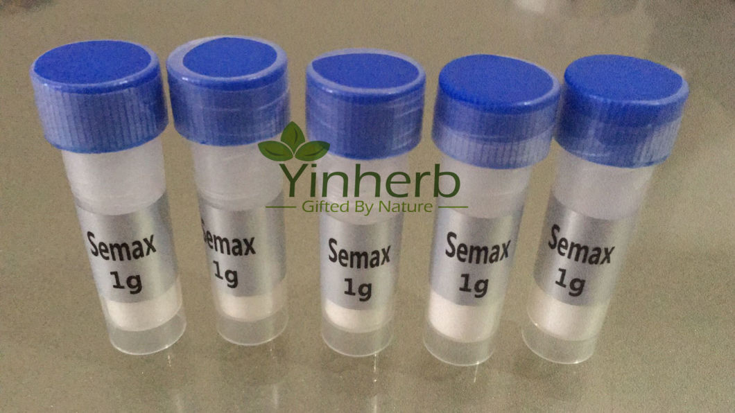 Custom Peptide Synthesis 98% Purity Pharmaceuticals Intermediate N-Acetyl Semax/Semax Bulk Raw Powder