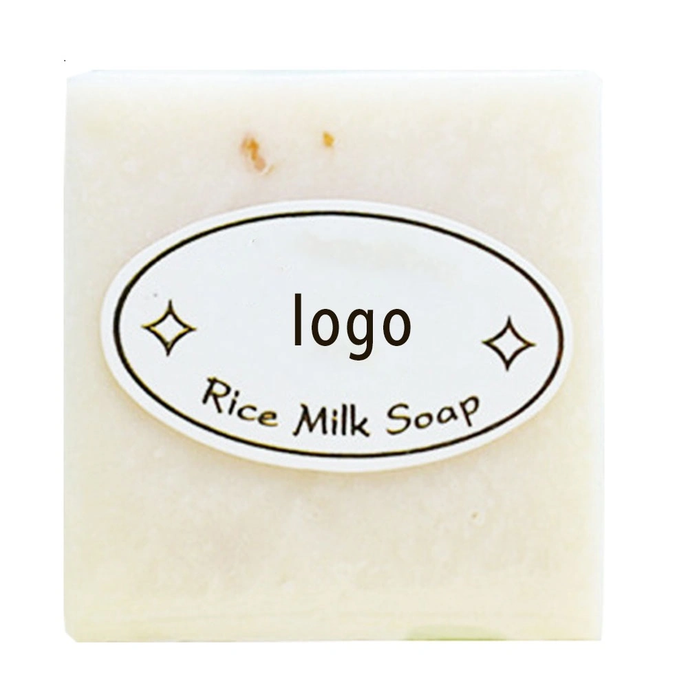 Private Label Skin Whitening Lightening Brightening Face Soap Rice Milk Soap Deep Cleaning Skin Care Soap