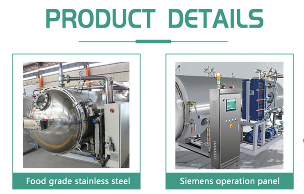 High Quality Automation Thorough Sterilization Pot for Food