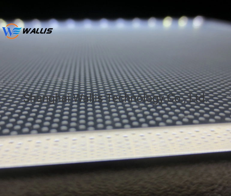 Organic Glass LED Light Guide Panel with Diffuser Board