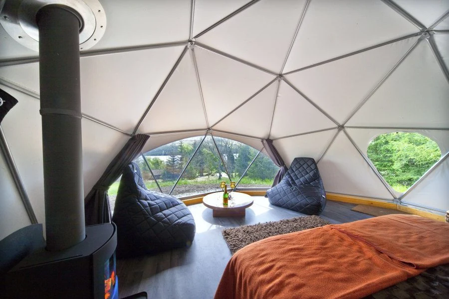 Outdoor Dome House Glamping Luxury Tent for Family Camping