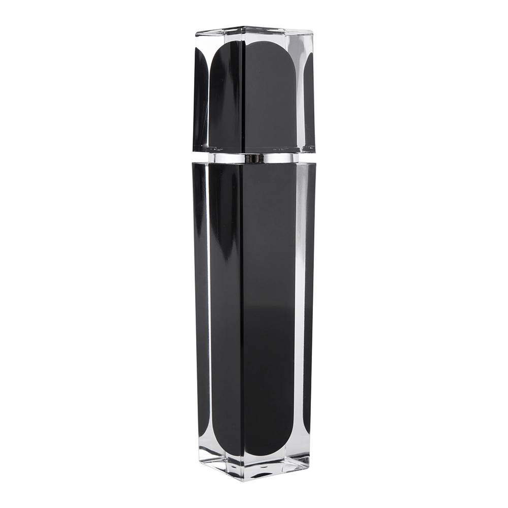 40ml 60ml Luxury Black Acrylic Cosmetic Lotion Bottle Packaging