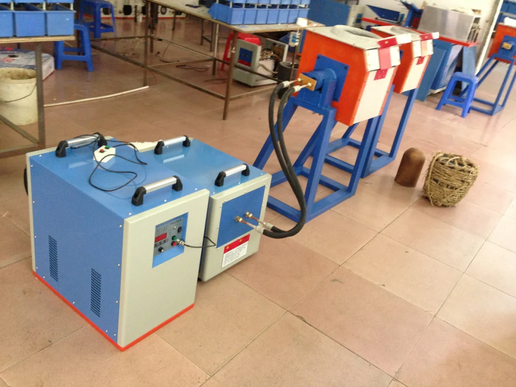 Small Portable 25kw Mf Induction Heating Machine
