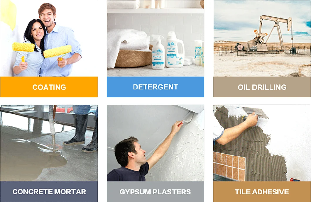Used in Motar, Putty Gypsum Cellulose Ether Hydroxypropyl Methyl Cellulose