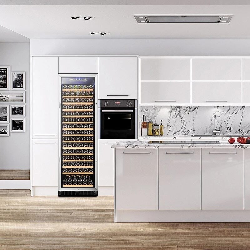 450L Usf-168s Single Zone Wine Cooler/Wine Fridge/Wine Cellar/Wine Refrigerator