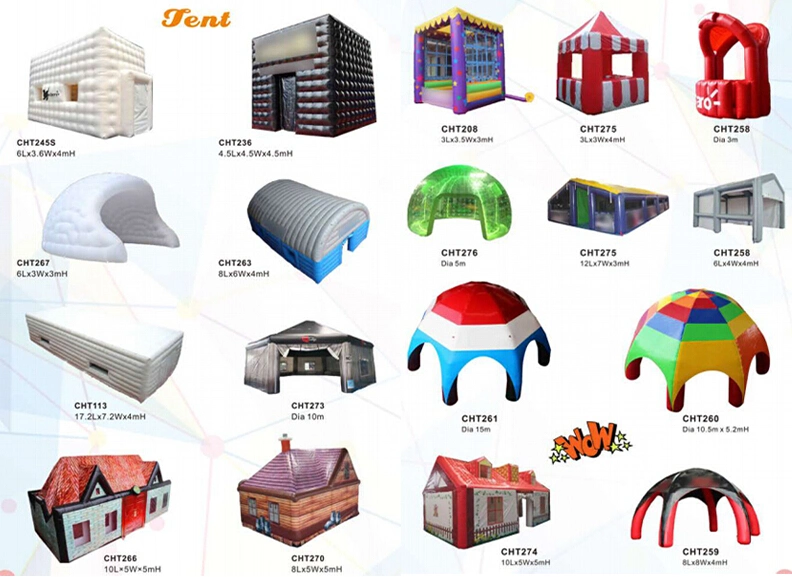 Outdoor Inflatable Cube Tent Inflatable Maquee Party Event Tent for Wedding (CHT114)