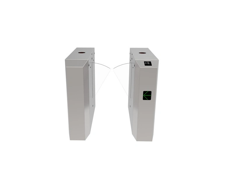 Flap Gate Flap Barrier Automatic Security Flap Barrier Gate Mini Low Noise with Stainless Steel Housing