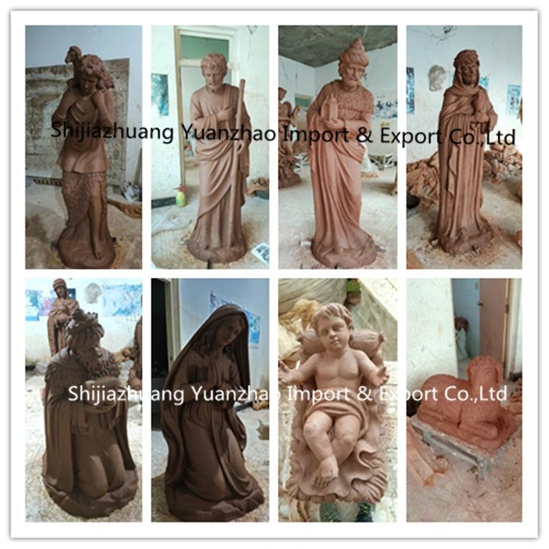 Life Size Resin Christianity Holy Family Religious Set Fiberglass Polyresin Statue