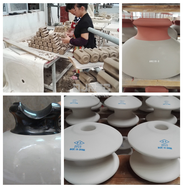 ANSI 57-2/57-3 Porcelain Ceramic Line Post Station Post Insulator