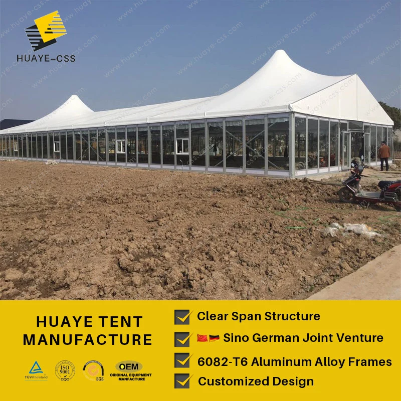 Hot Sale 15X40m Luxury Canopy Cheap Big Display Large Event Tents for Sale