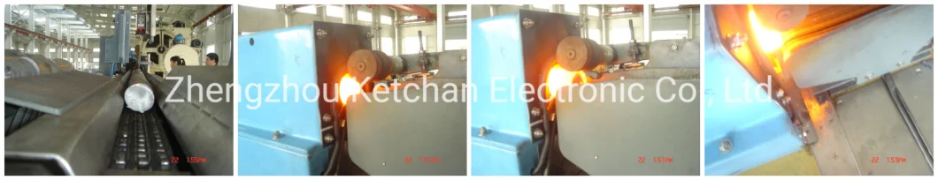 Medium Frequency Induction Hot Forging Furnace with Infrared Temperature Control System