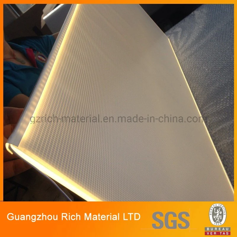 Round Shape Acrylic Light Guide Plate/PMMA LGP/Light Guide Panel