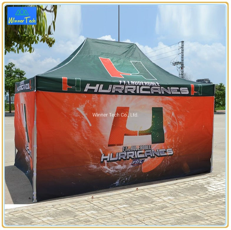 Custom Advertising Aluminum Pole Folding Tents Gazebo Outdoor Quonset Tent Event Canopy Trade Show Tent-W00025