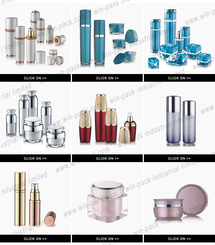 35g 50g Low MOQ Round Plastic Acrylic Cosmetic Jar for Cream in High Quality Low Price