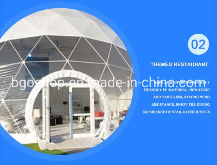 PVC Igloo Dome Tent Geodesic Garden Dome Tent