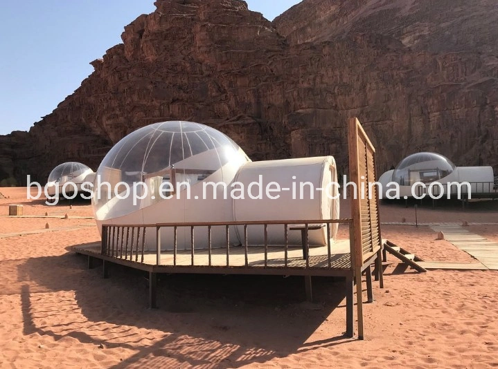 Family Camping House Hotel Dome Tent Inflatable Bubble Tent