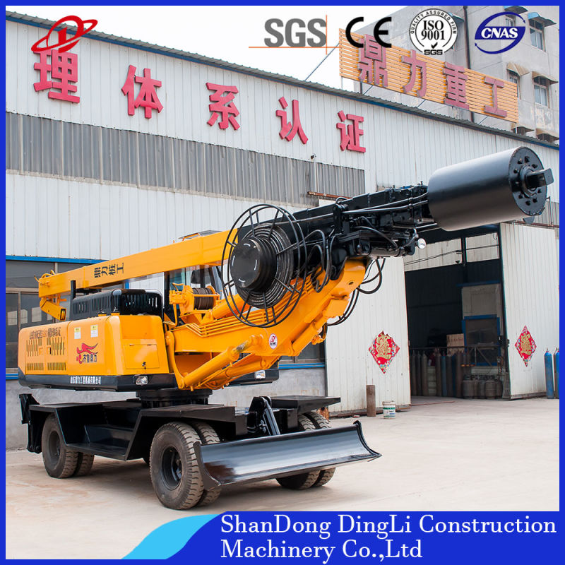 30m Depth Hydraulic Water Well Rotary Drilling Rig for Municipal Construction/Engineering Construction Foundation/Civil Construction
