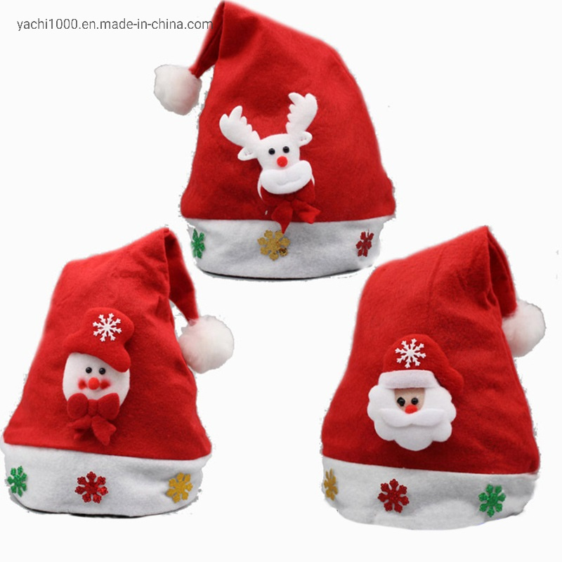 Wholesale Christmas Ornaments Decoration 2019 Christmas Hats for Christmas Carnival Party