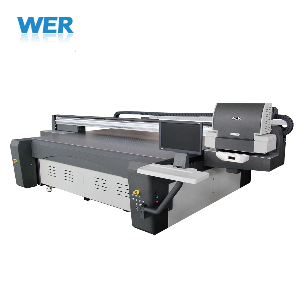 UV Printer for Plate Metal/Ceramics/Crystal, ABS/Plexi Glass/Acrylic, PVC/PE, PP/Film