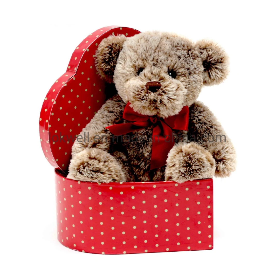 Valentine Glamorous Stuffed Plush Teddy Toys with Gift Box