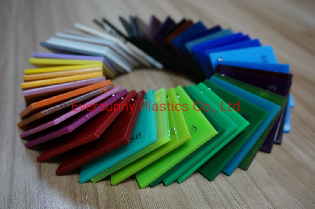 Wholesales Clear and Color Acrylic Sheet for Decoration