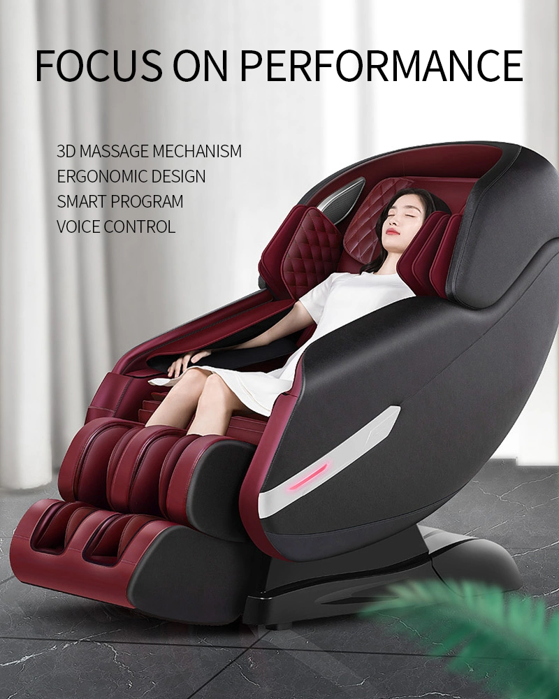 Moway Best Luxury Electric 4D Zero Gravity Full Body Shiatsu Massage Chair