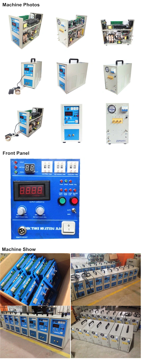 High Frequency 15kw Metal Welding Forging Melting Induction Heating Machine