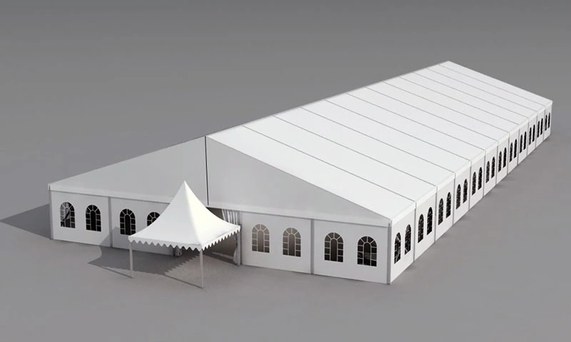 Large Aluminum Tent White Outdoor Wedding Tent with Decoration