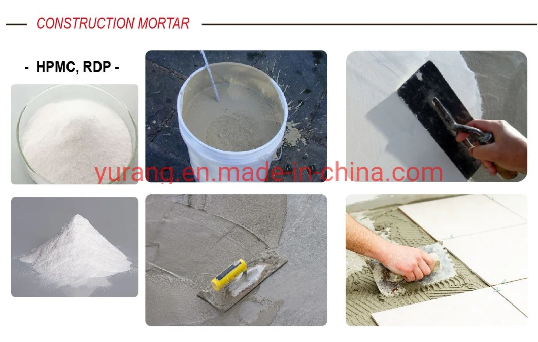 Building Materials Industrial Grade Cellulose Ether Thickener HPMC Mhpc Hemc