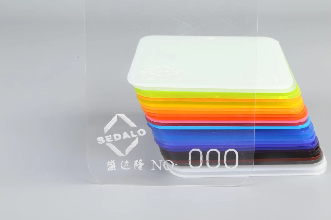Size 2050*3050 From 2.8mm to 12mm Color and Clear Cast Acrylic Sheet /Organic Glass /Perspex