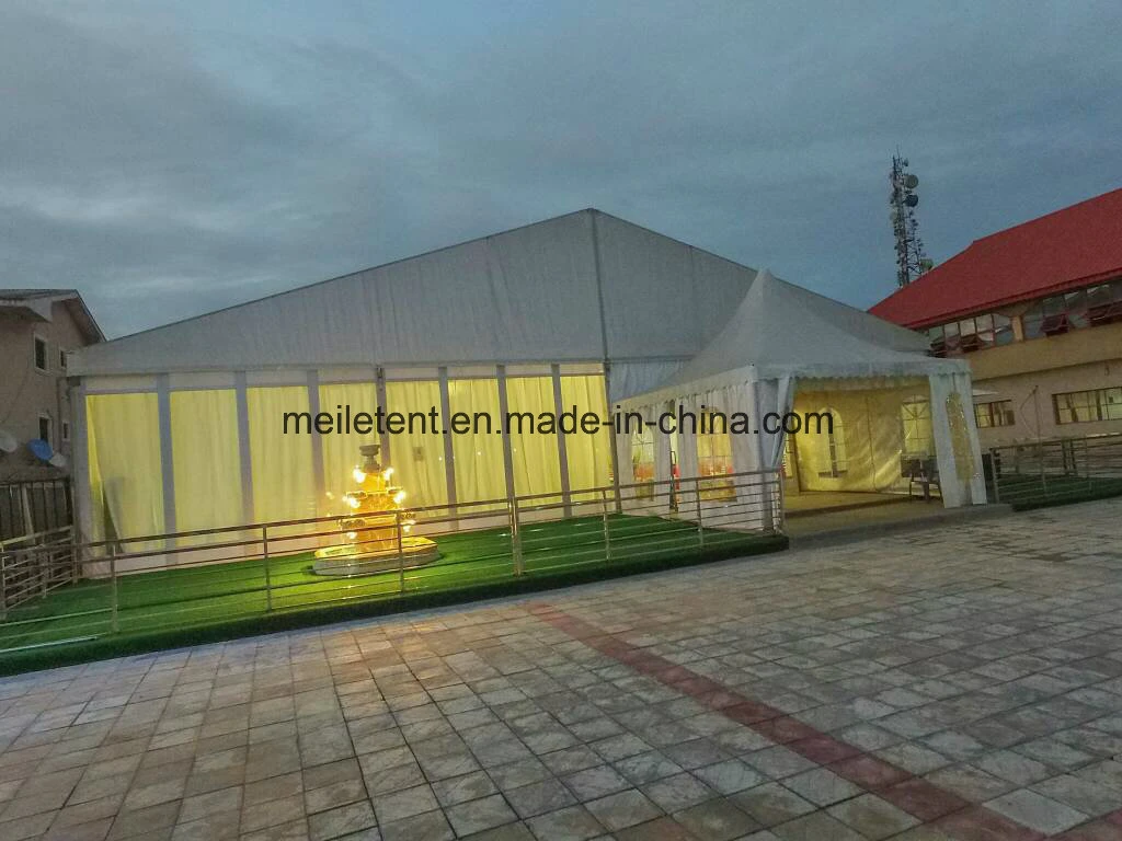 20X50m Romantic Crystal Wedding Marquee Outdoor Party Wedding Tent