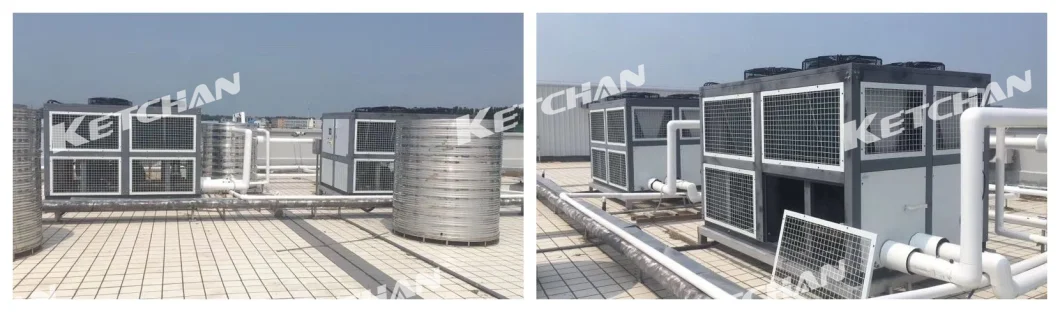 Industrial Air Cooled Low Temperature Freezing Water Chiller for Induction Heating System
