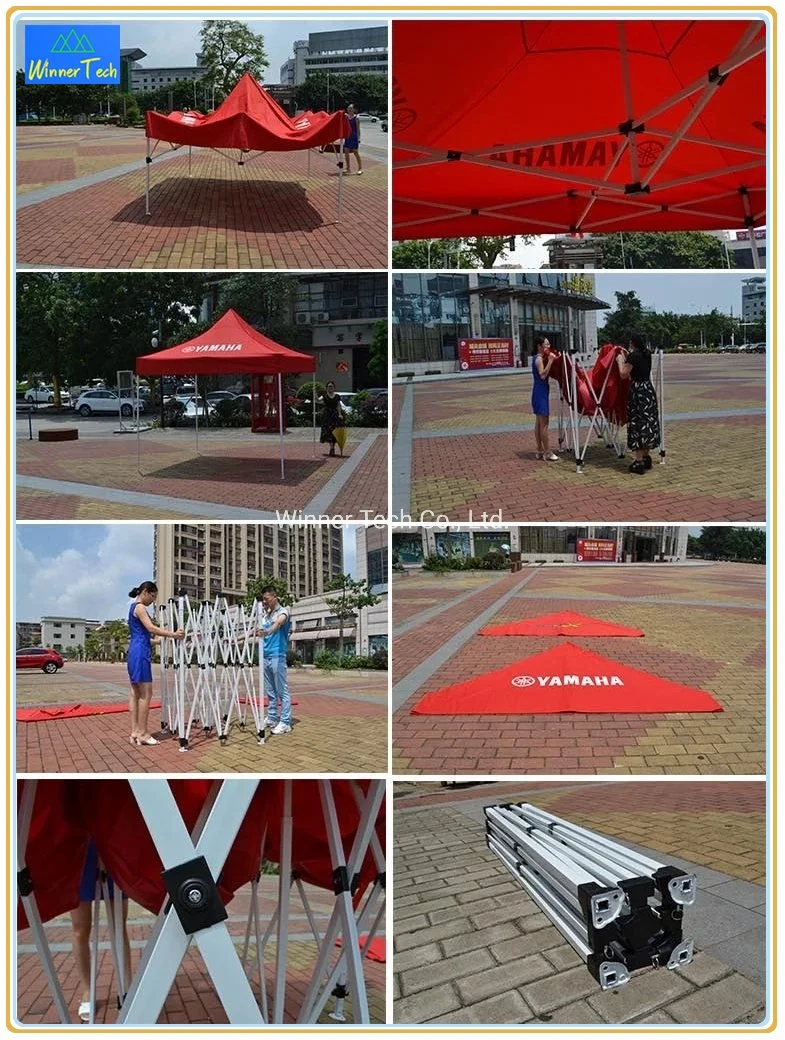 Trade Show Tent Waterproof Gazebos Outdoor Tent Gazebo Canopy Tent for Advertising Promotion Outdoor Trade Show-W00054