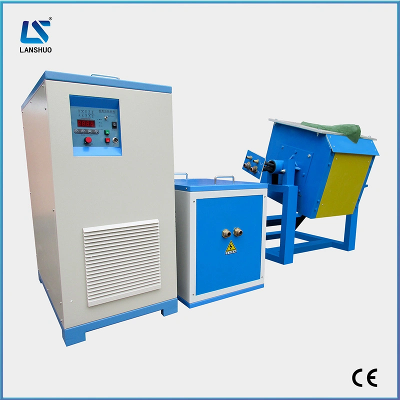 110kw Induction Heating Gold Melting Furnace for Heavy Melting Scrap