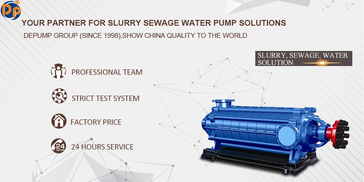 Horizontal Multistage Pump for Hot Water, High Head Water Pump, Centrifugal Pump, Hot Water Pump