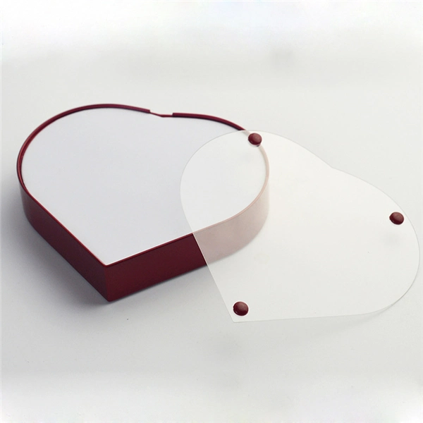 Home Decoration Promotion Gift Heart Acrylic Photo Frame /Plastic Magnetic Picture Frame