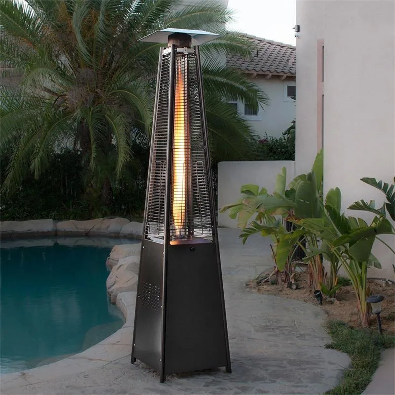 Pyramid Gas Patio Heater Outdoor Propane Heater Flame Gas Heater