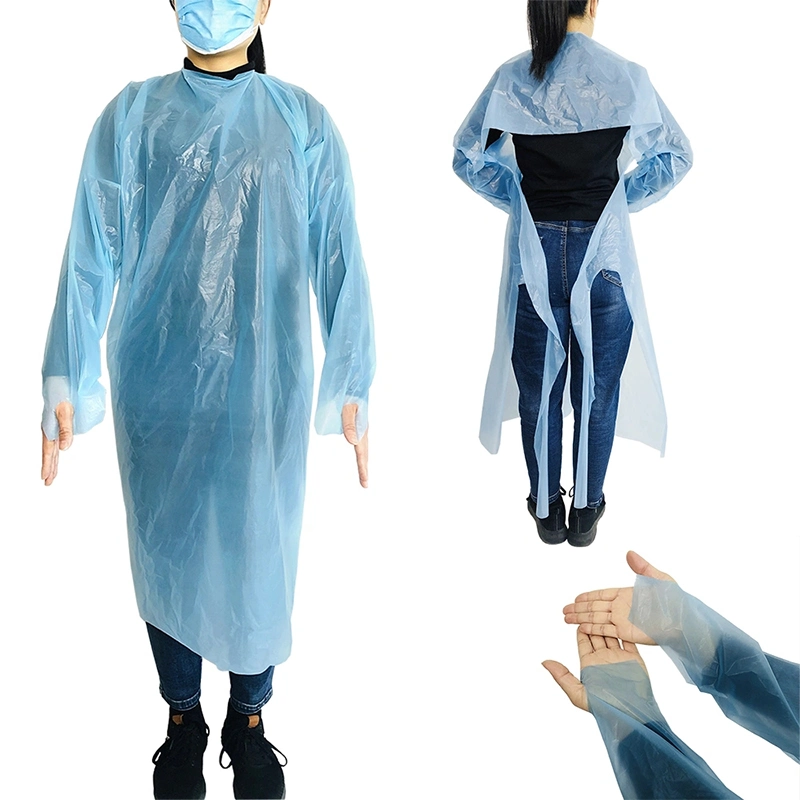 Non Woven/SMS/CPE Scrub Gown/ Gown/Surigcal Gown/Surgeon Gown/PP Sterile Dental Gown/ Disposable Gown Isolation Gown Disposable Patient Gown
