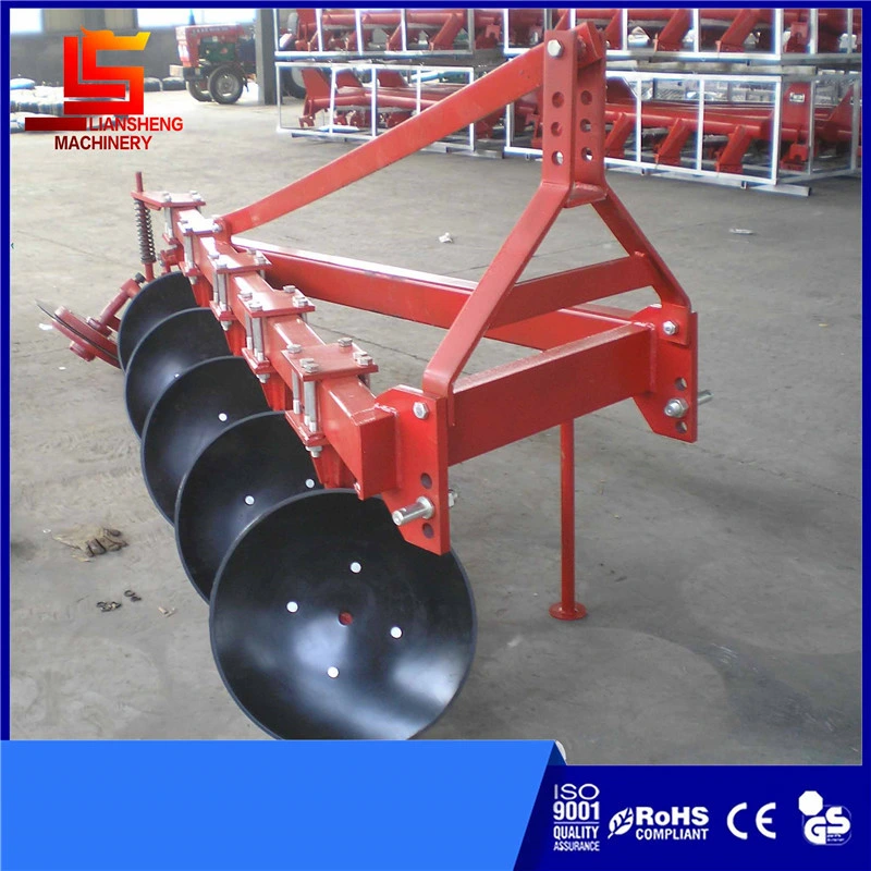 Farm Machinery 2-6 Bottoms Disc Plough Agricultural Round Pipe Plow