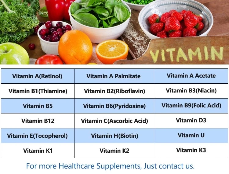 Food Grade Vitamin B12 B Complex B12 Vitamin/Vitamin B12