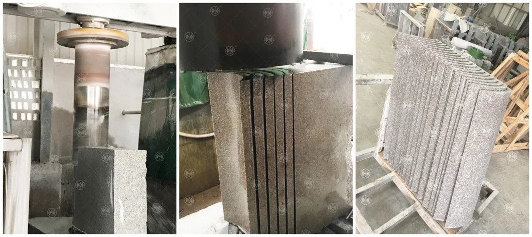 Yhqj-2500 Four Cylinder Column Slab Arc Slab Gantry Stone Cutting Machine