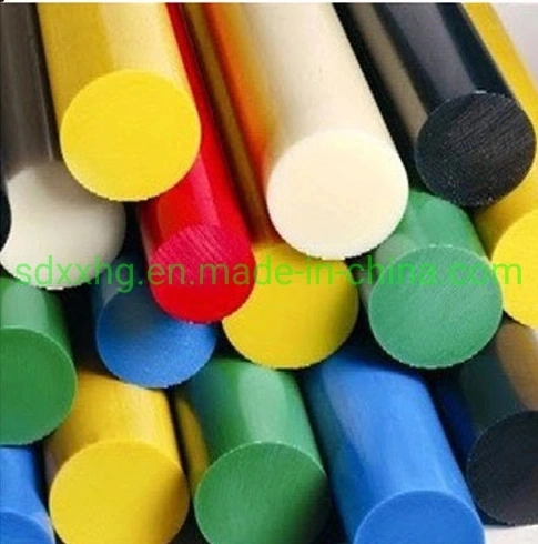 Customized Splendid Quality, Polyethylene Plastic Thick Rods, Plastic HDPE/UHMWPE Rods