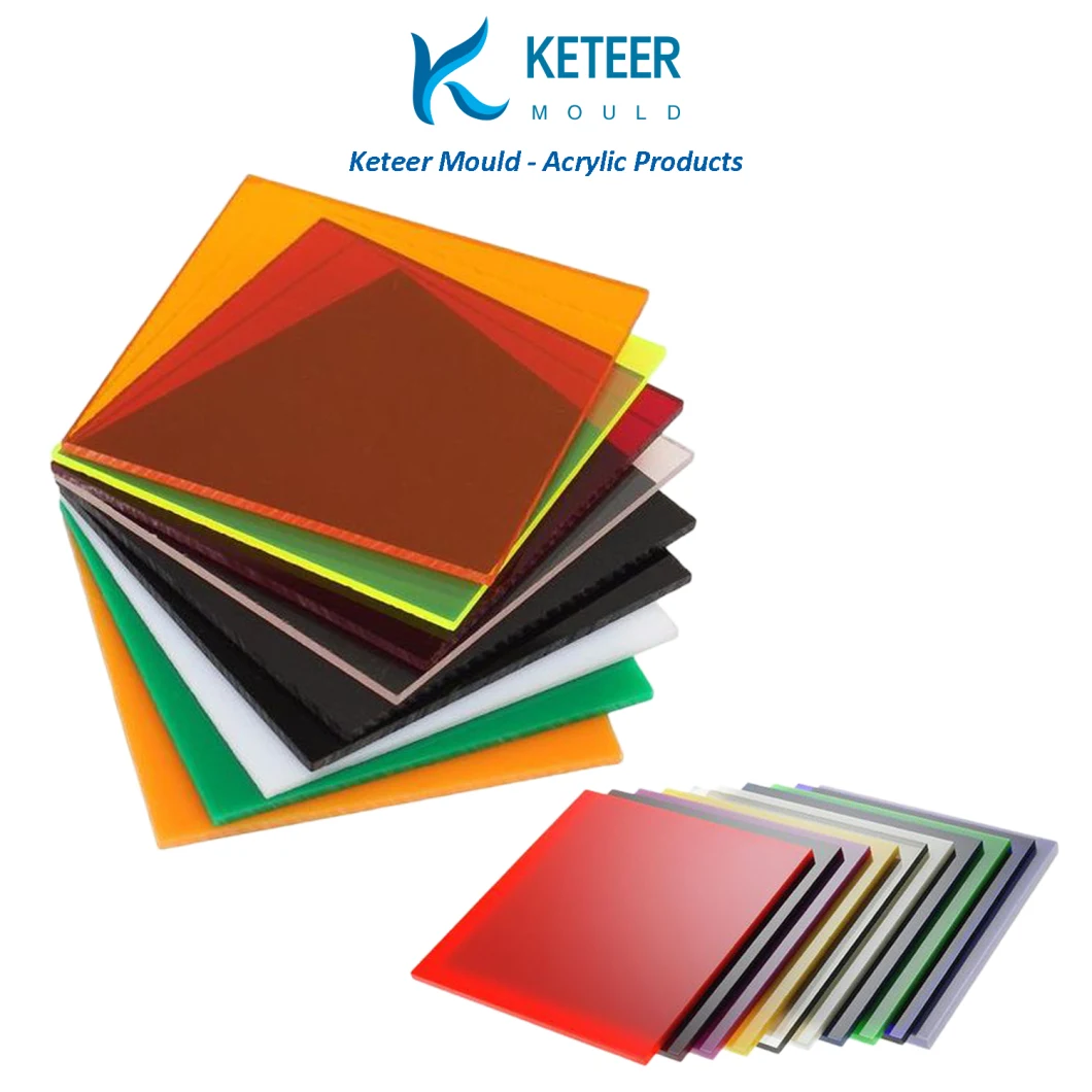 PMMA Plastic Acrylic Board/Transparent/Clear Cast Arylic Sheet Color Plexiglass Acrylic Sheet