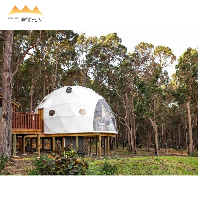 6m Customized Eco Glamping Tents Event Dome Tents