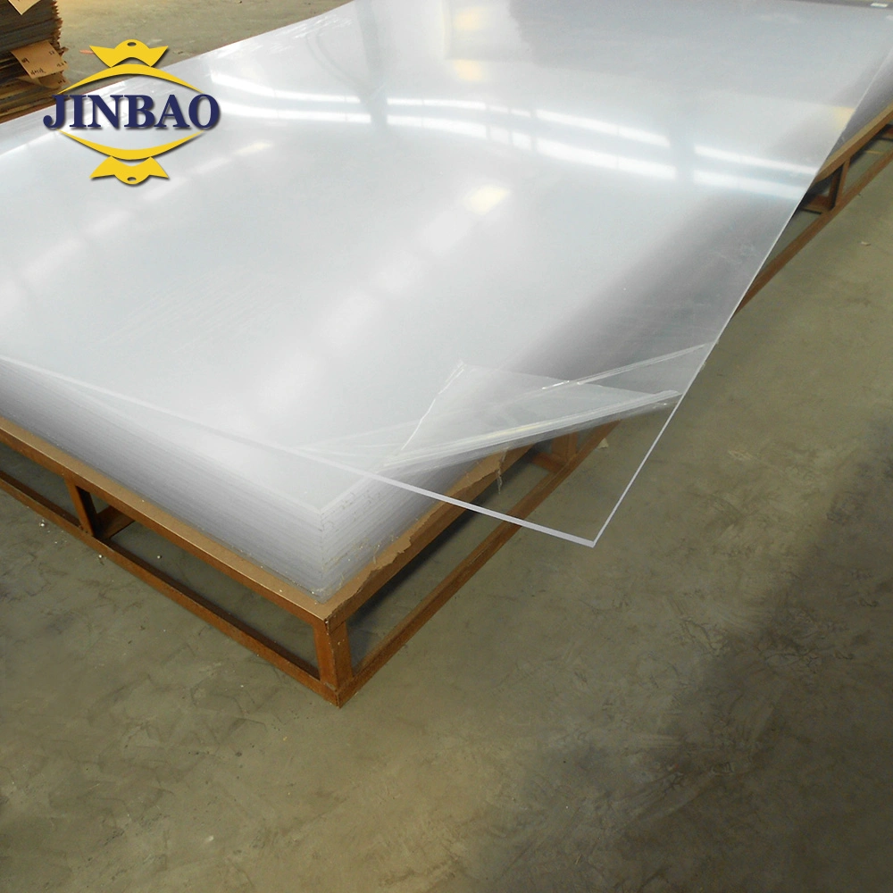 Jinbao Chopping Board 3.5mm Thick Medical Grade PMMA Opaque Plastic Milk White Frosted Acrylic Sheet Design