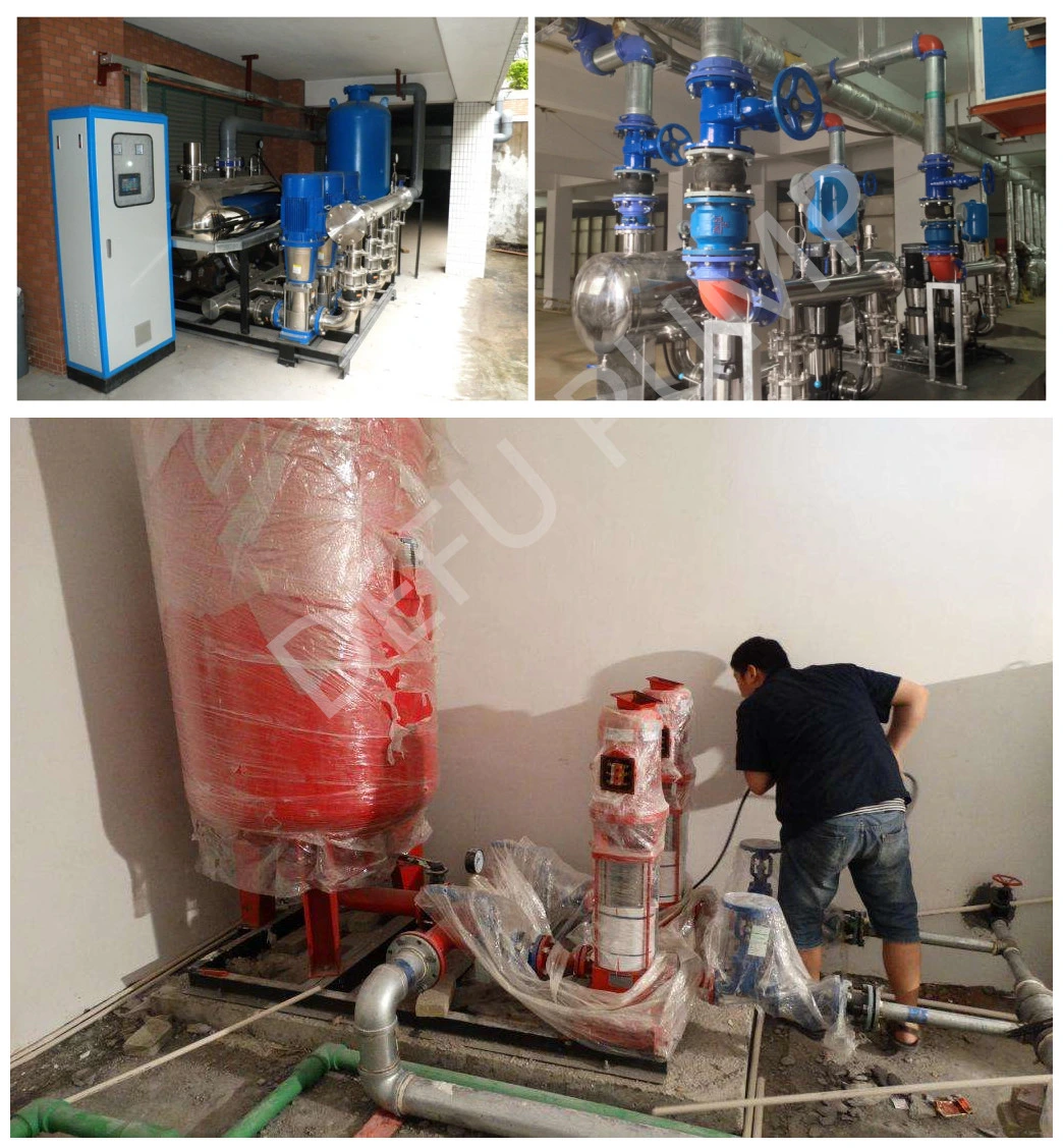 Building Hot Water Transfer Booster Water Pump System Jockey Pump Price