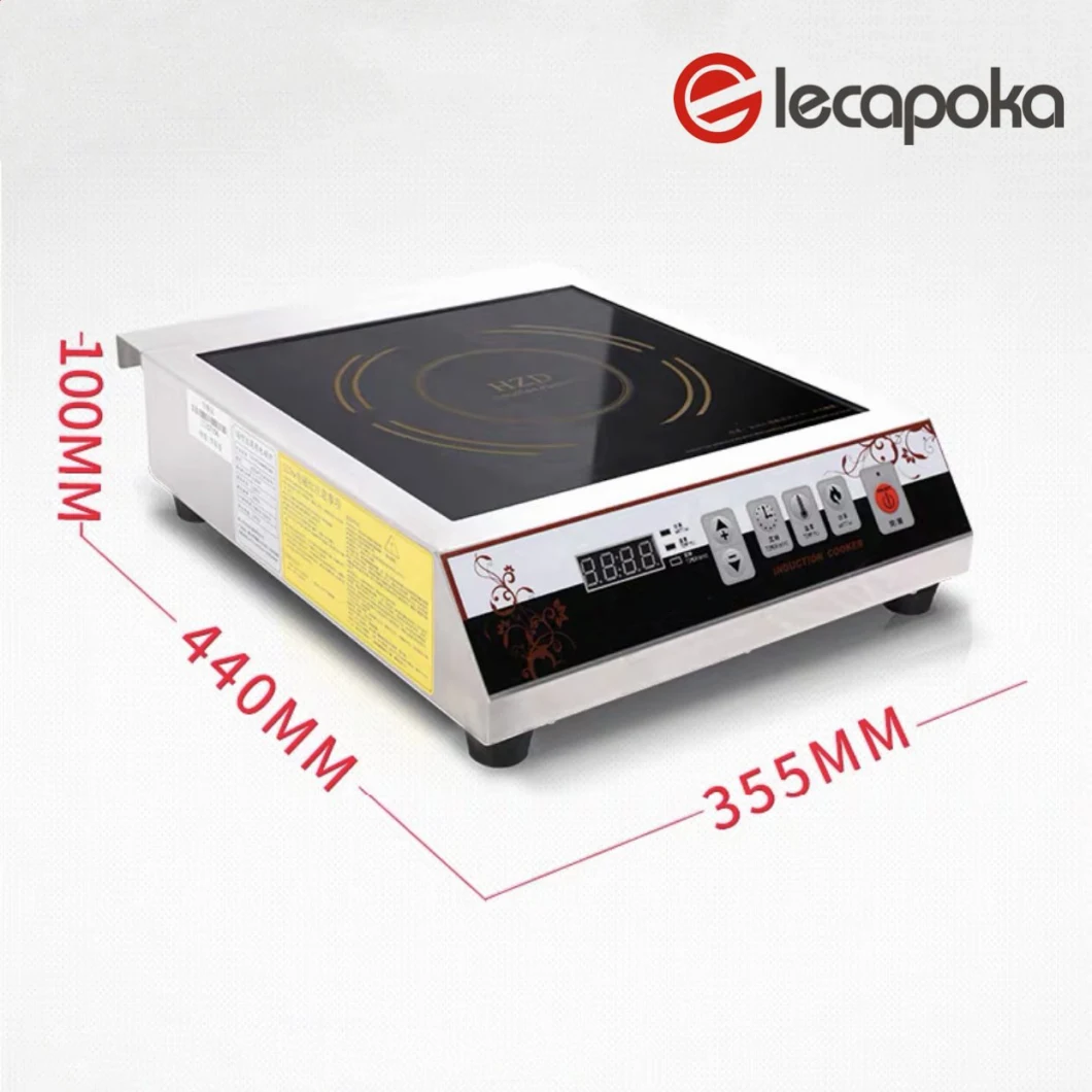 China Stainless 110V/1800W 220V/3500W Portable Ih Induction Burner Induction Cooktop Commercial Electric Induction Cooker