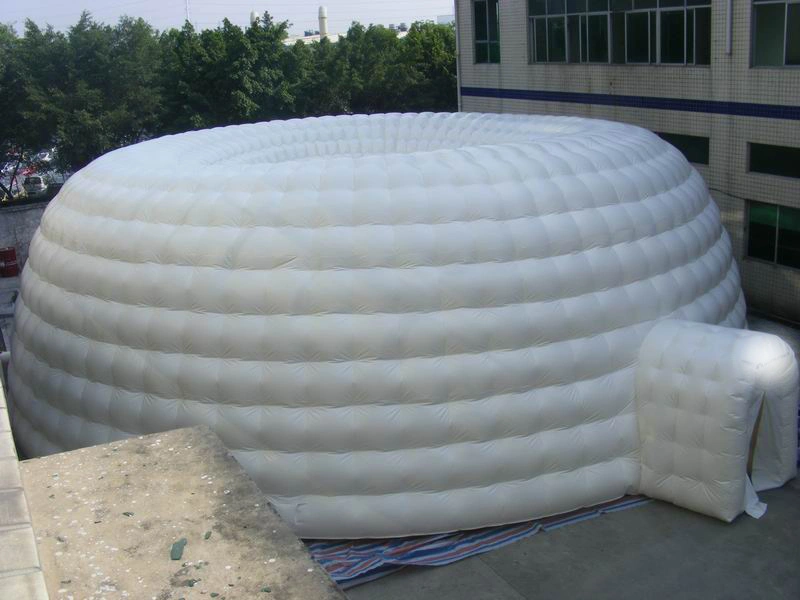 Giant White Dome Inflatable Hall Tent for big events